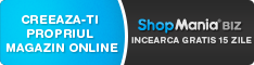 Creeaza-ti propriul magazin online, incearca gratis 15 zile