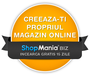 Creeaza-ti propriul magazin online, incearca gratis 15 zile Creeaza-ti propriul magazin online, incearca gratis 15 zile